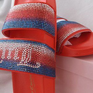 NIB - Juicy Couture Americana Women's Slide Sandals - Size 6